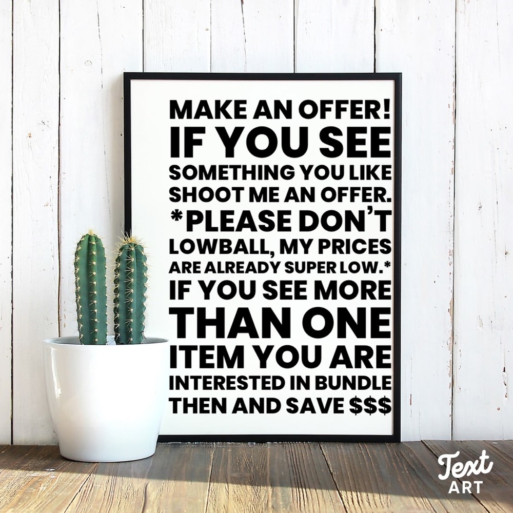 Make an offer❤️